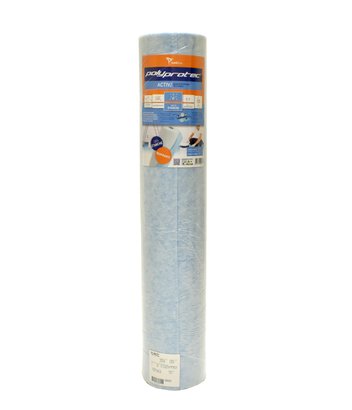 Bâche de protection étanche POLYPROTEC ACTIV - 25M x 1M - Tramico