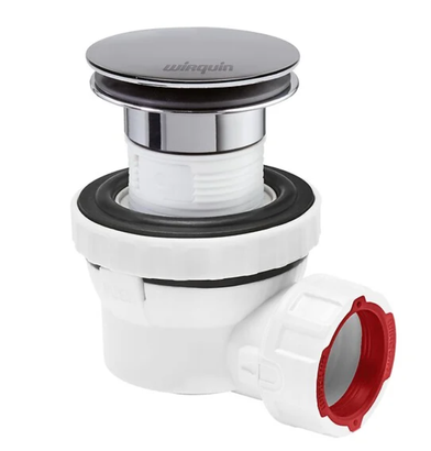 Bonde/siphon de lavabo NANO 6,7 Quick- clac ultra compact               