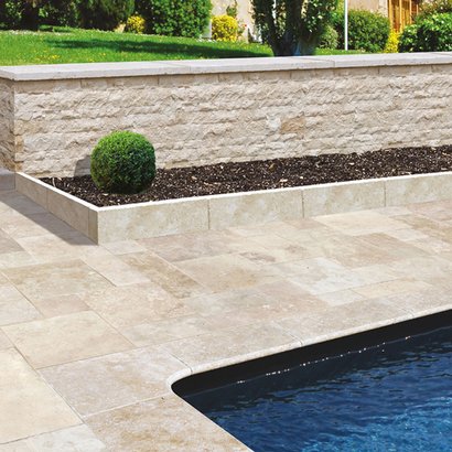 BORDURE TRAVERTIN 8X20X50CM CLASSIC