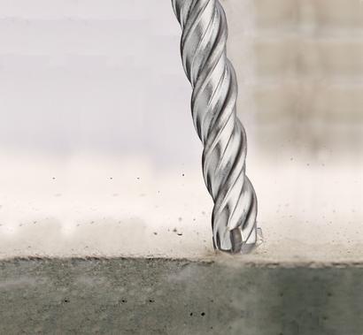 Foret béton 3 taillants emmanchement cylindrique OPTIMA3 - 12 x 150MM