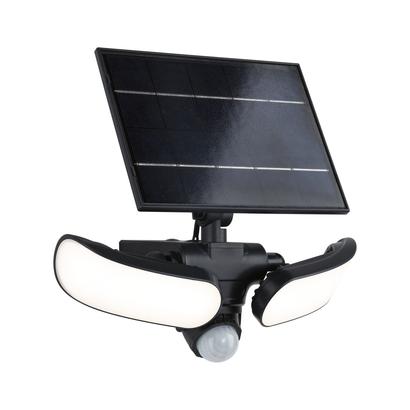 Projecteur extérieur solaire Sonlig 2x9W 2x1600lm 3000K détecteur mouvement anthracite IP65