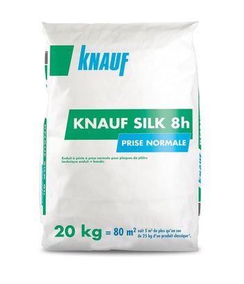 Enduit Knauf Silk 8h 20kg