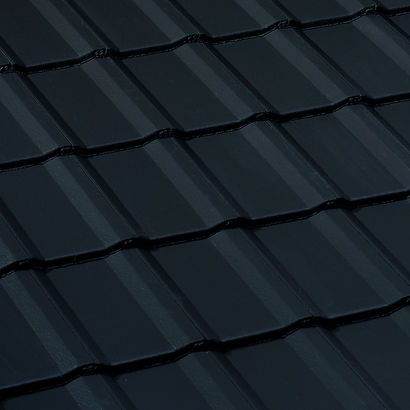 Tuile perspective béton noir - long. 42CM x larg. 33CM