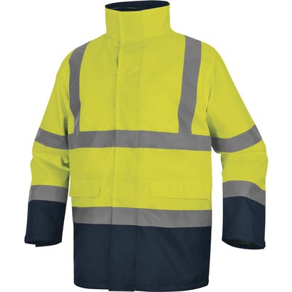 Parka SPEED - Haute visibilité - Jaune Fluo/Bleu Marine - T.XL