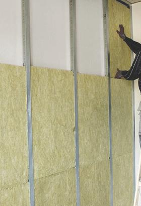 Panneau isolant en laine de roche ALPHAROCK L 1350 x l 600 x ep 60 mm R 1.75