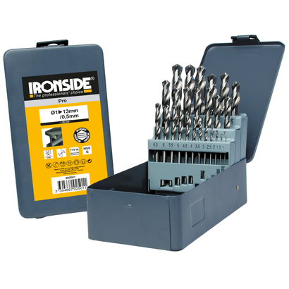 Coffret 25 forets métal HSS PRO 1à13mm