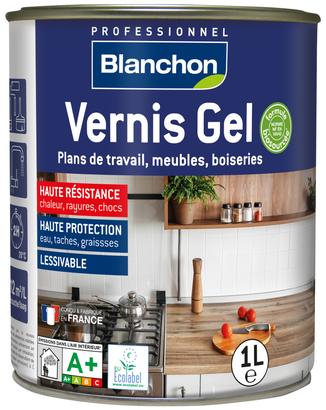 Vernis gel biosourcé – incolore mat – Pot de 1L