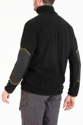 Sweat polaire gauffrée WISP Noir T.XXL
