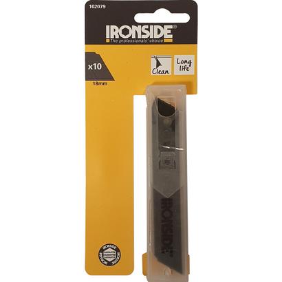 Lame cutters - 18MM - Lot de 10 pièces- Ironside