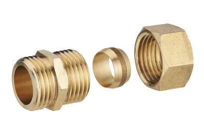 RACCORD DROIT BICONE M 3/4-Ø16 