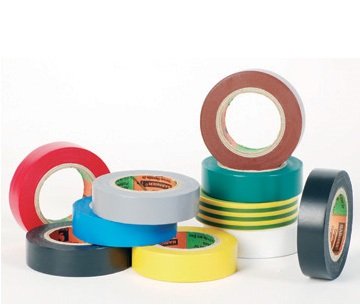 Ruban adhésif PVC électrique 6022 - Rouleau de 15MM x 10M - Bleu 