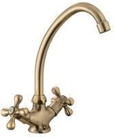 Mélangeur d'évier FEDLEEN - vieux laiton boite