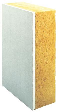 Doublage en laine de verre Calibel SPV 10 Ep 10 ET 100 mm L 1.20x2.60 m R 2.90