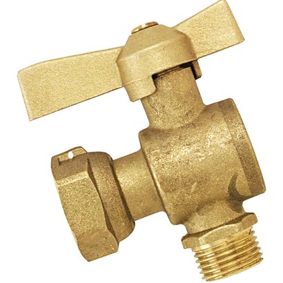 Vanne 1/4 tour équerre avant compteur F20x27M20x27