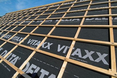 Écran de sous-toiture HPV Delta Vitaxx R3 noir - long. 50m x larg. 1,5m