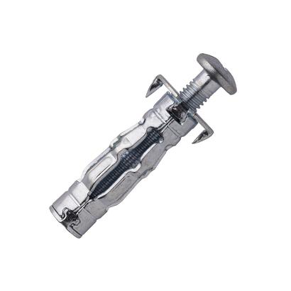 Cheville métallique à expansion CME  Avec vis TR Ø6x45MM pour plaques de plâtre Ø6x37MM - Sachet de 20 pièces