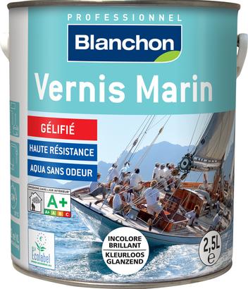 Vernis Marin - Incolore Brillant - Pot de 2,5L