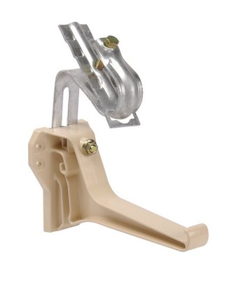 CROCHET MONTE TUILE POUR PROFILE GOUTTIERE OVATION LG38 SABLE - UGT38PMS