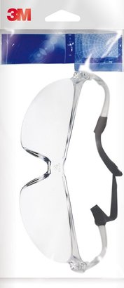 Lunettes de protection 71501 00001M - TORA incolore. antirayures et antibuée - livré avec cordon