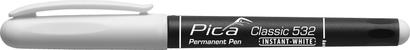 Feutre pica pen "instant white" 1-2mm - Pica