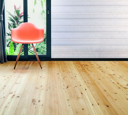 Parquet Massif SAPIN DU NORD - Profil Grain d'orge - Section 27 x 135MM Longueur 3,55M 