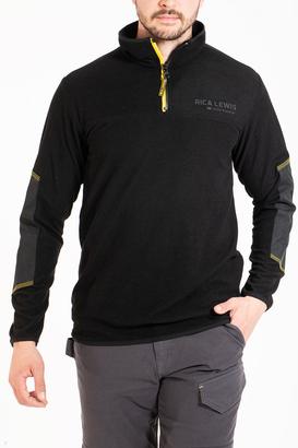 Sweat polaire gauffrée WISP Noir T.XXL