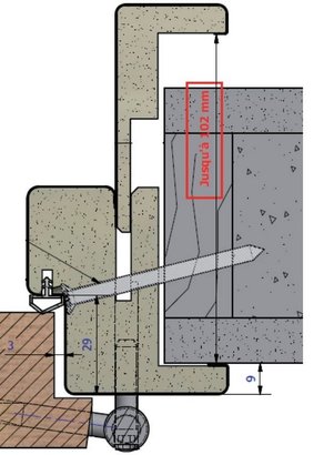 HUISSERIE FIN CHANTIER 78-102 ELIS BLANC 73 SP