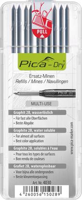 Mines graphites pour marqueurs pica dry 10 mines - Pica