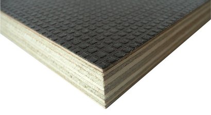 Panneau Contreplaqué Filmé antidérapant DURAGRIP - Eucalyptus Chine - 2500x1250mm ép.15mm