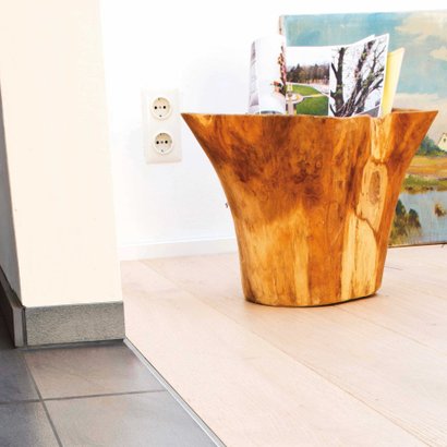 Profilé pour joint de fractionnement DURAFLEX PVC largeur 5 mm - Ht 10 mm Beige - DFP 1032-5/250