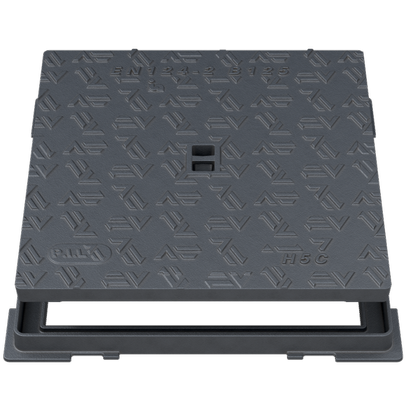 Regard hydraulique à cadre carré B125 700 x 700MM - Ouverture libre 600 x 600MM