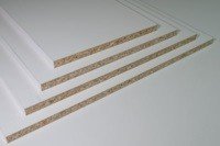 Tablette mélaminée blanche - 2500x500mm ép.18mm