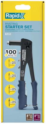 Pince rivets Boite RP10 + 100 rivets