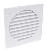 GRILLE EXTERIEURE POUR TUBE DIAMETRE 200 AVEC ANTI INSECTE BLANC - GETM20B