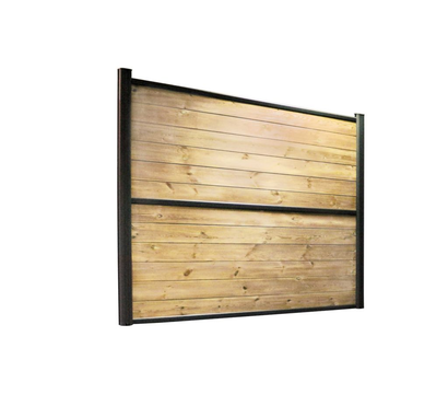 Lame de finition Droite pour clôture Bois EVOLU H21 -21x120mm L.2m - Vert