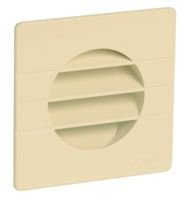 GRILLE EXTERIEURE POUR TUBE DIAMETRE 80 ANTI INSECTE SABLE - 1GETM80