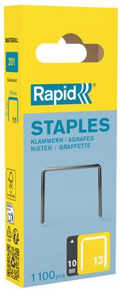 Agrafes Galva 13/10mm Boite carton 1100 