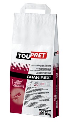 ENDUIT DE REBOUCHAGE ET RAGREAGE MURAL EXTERIEUR GRANIREX 6 KG