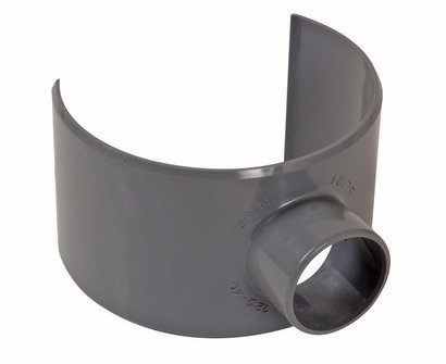 SELLE DE BRANCHEMENT MALE-FEMELLE 90° DIAMETRE 125-40 - USL124