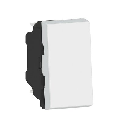 Interrupteur ou va-et-vient Mosaic LEGRAND Easy Led 10A - 1 module - Blanc