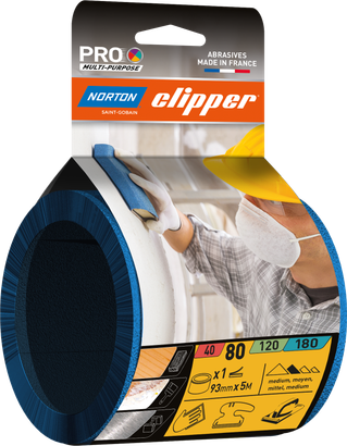 Rouleau auto-agrippant Zirconium 93x5Ml G80