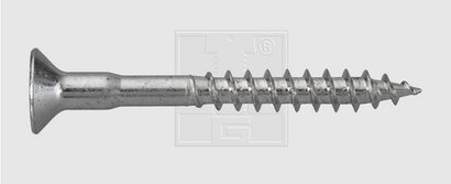VIS AGGLO T. PERCEE TETE FRAISEE ZINGUE 4.5 X 35 mm - P-50