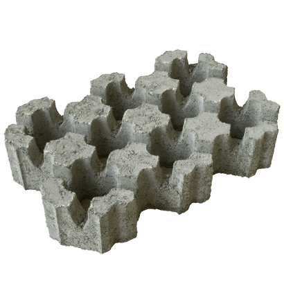 Dalle drainante DALPRE 50 x 33 x 8 cm Ventoux