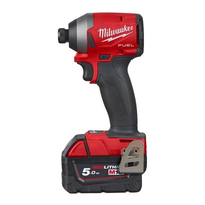 M18 FID2-502X - VISSEUSE A CHOCS COMPACTE MILWAUKEE HEX 1/4 FUEL GEN3, 18V, 5,0AH, 4 MODES, 119/176/226NM + 1 MODE DE FINITION. LIVRÉ EN HD BOX, 2 BATTERIES 18V 5,0AH RED LI-ION, CHARGEUR M12-18FC