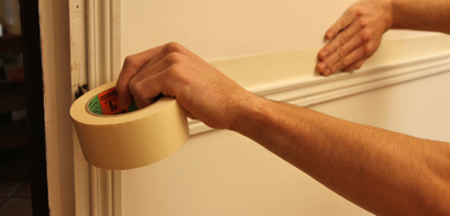 Ruban adhésif de masquage 9060S papier lisse ChaMois - Rouleau de 25MM x 50M 