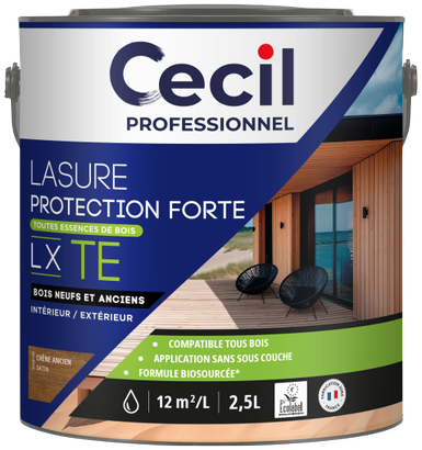 Lasure LX TE - Chêne ancien-2,5L