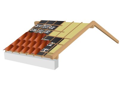 Ecran sous toiture TOP VENT R2 G702 ROULEAU 1.50 X 75M