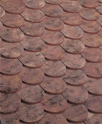 TUILE PLATE ECAILLE PRESSÉE 17X27 CHEVREUSE