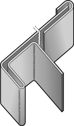 Profil d'arrêt latéral et raccord CEDRAL LAP 3m - C01 Blanc
