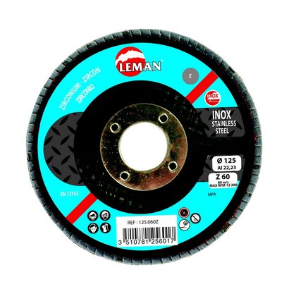 DISQUE A LAMELLES BOMBE 125 MM GRAIN 40 ZIRCONIUM